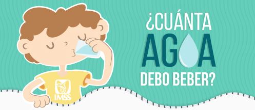 ¿Cuánta agua debo beber?