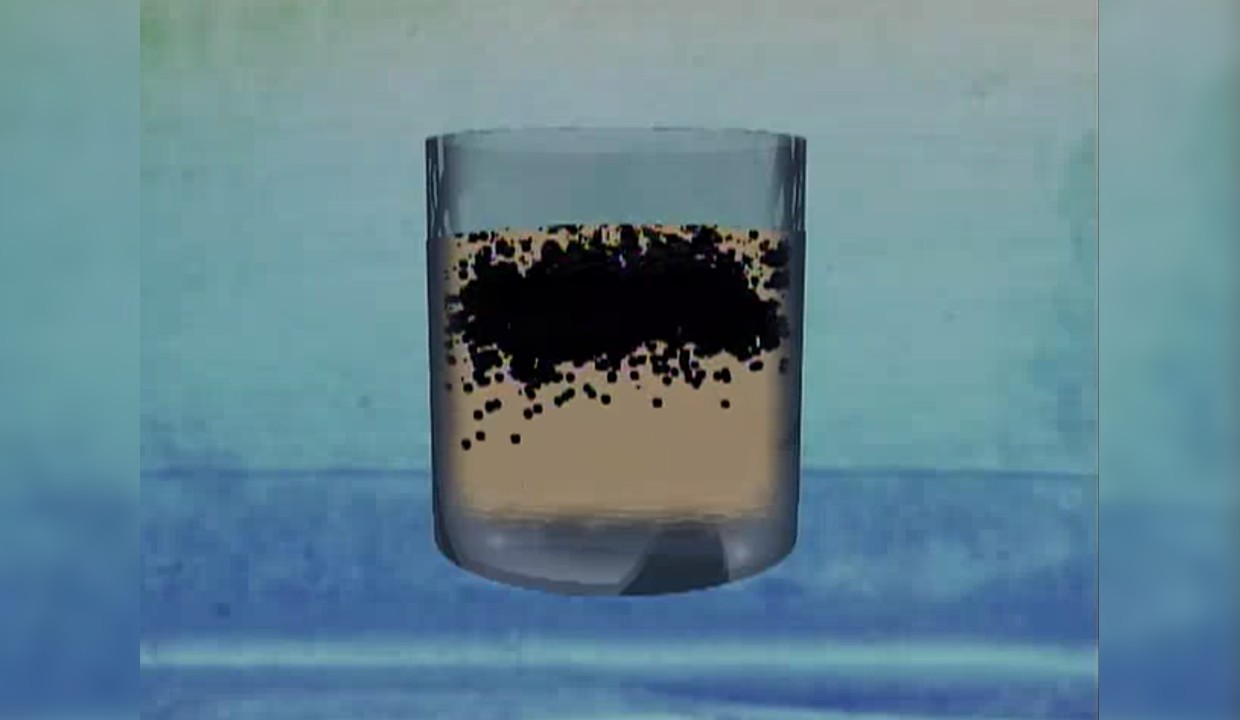 El agua tratada