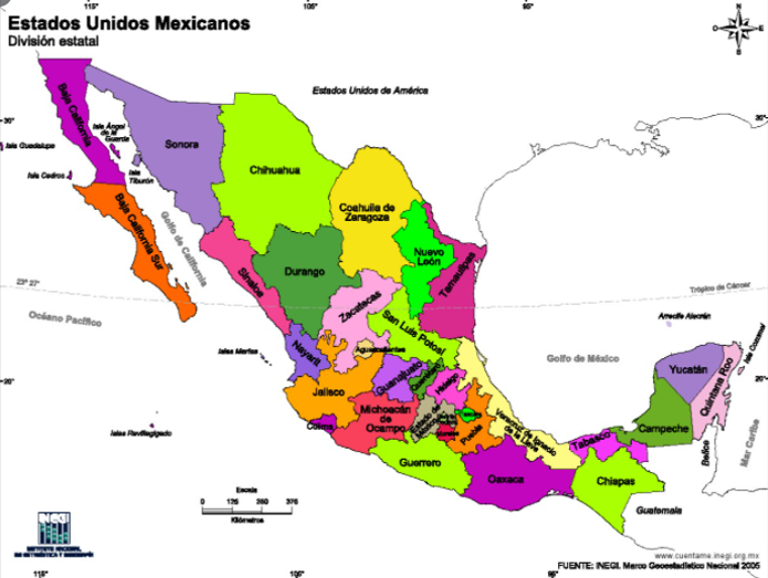 Artículo De Estados Y Capitales De Mexico 2023