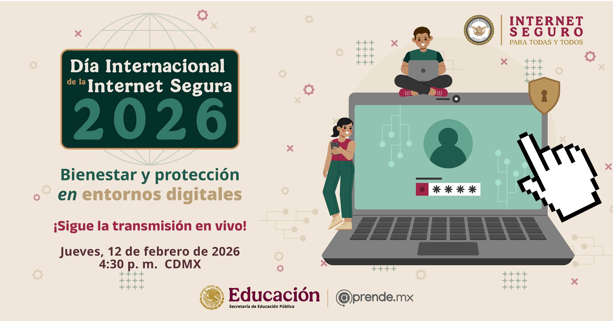 Día Internacional de la Internet Segura 2026. Bienestar y protección en entornos digitales