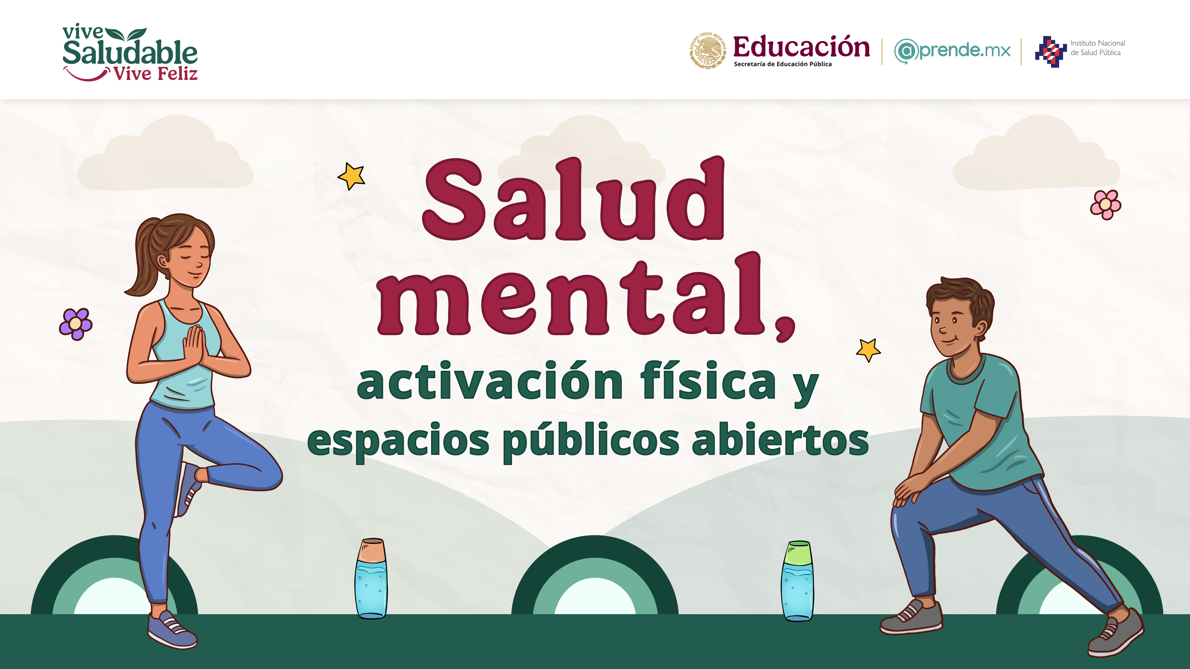Salud mental, activación física y espacios públicos abiertos