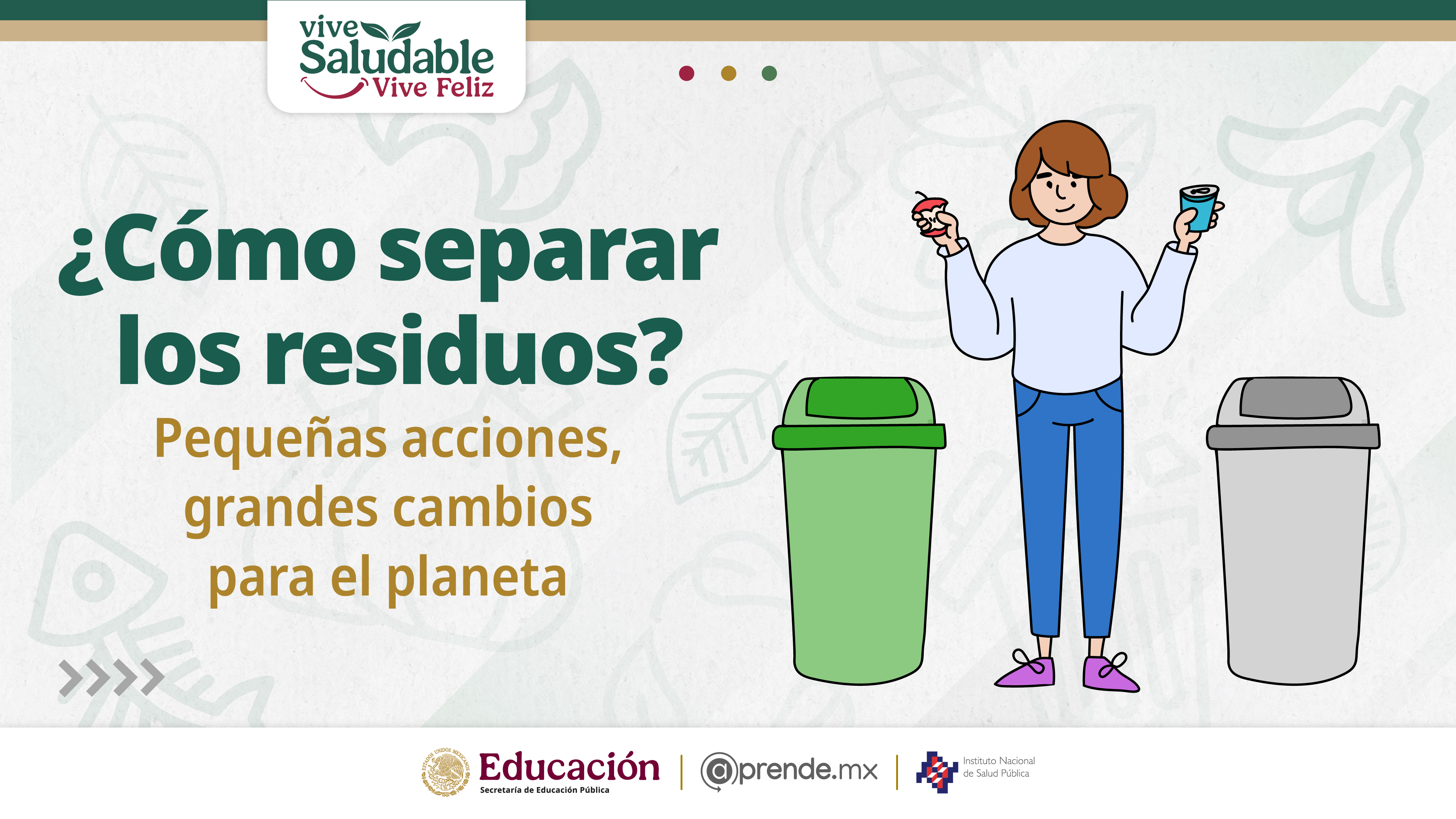 ¿Cómo separar los residuos? Pequeñas acciones, grandes cambios para el planeta