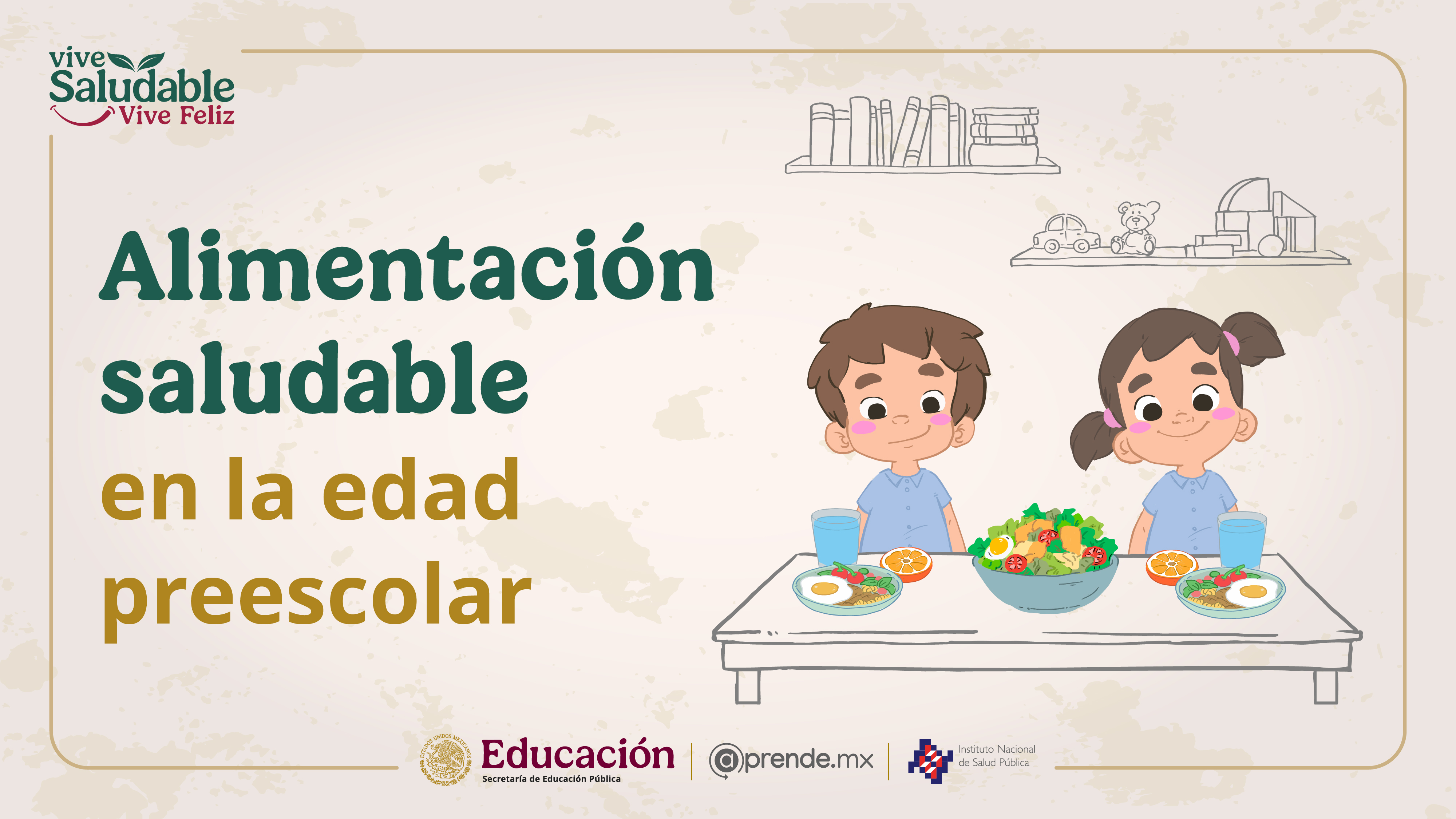 Alimentación saludable en la edad preescolar