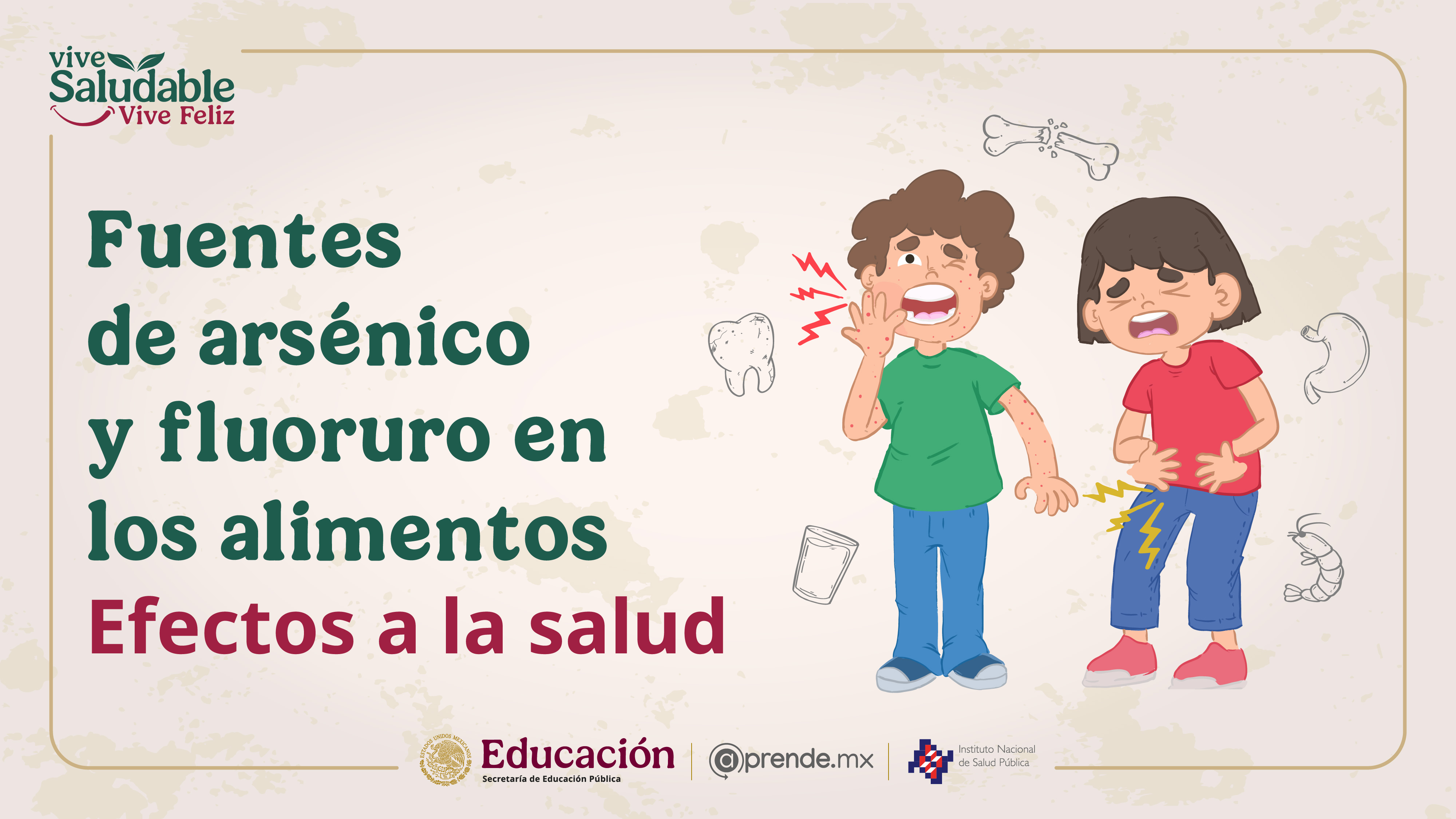 Fuentes de arsénico y fluoruro en los alimentos 
