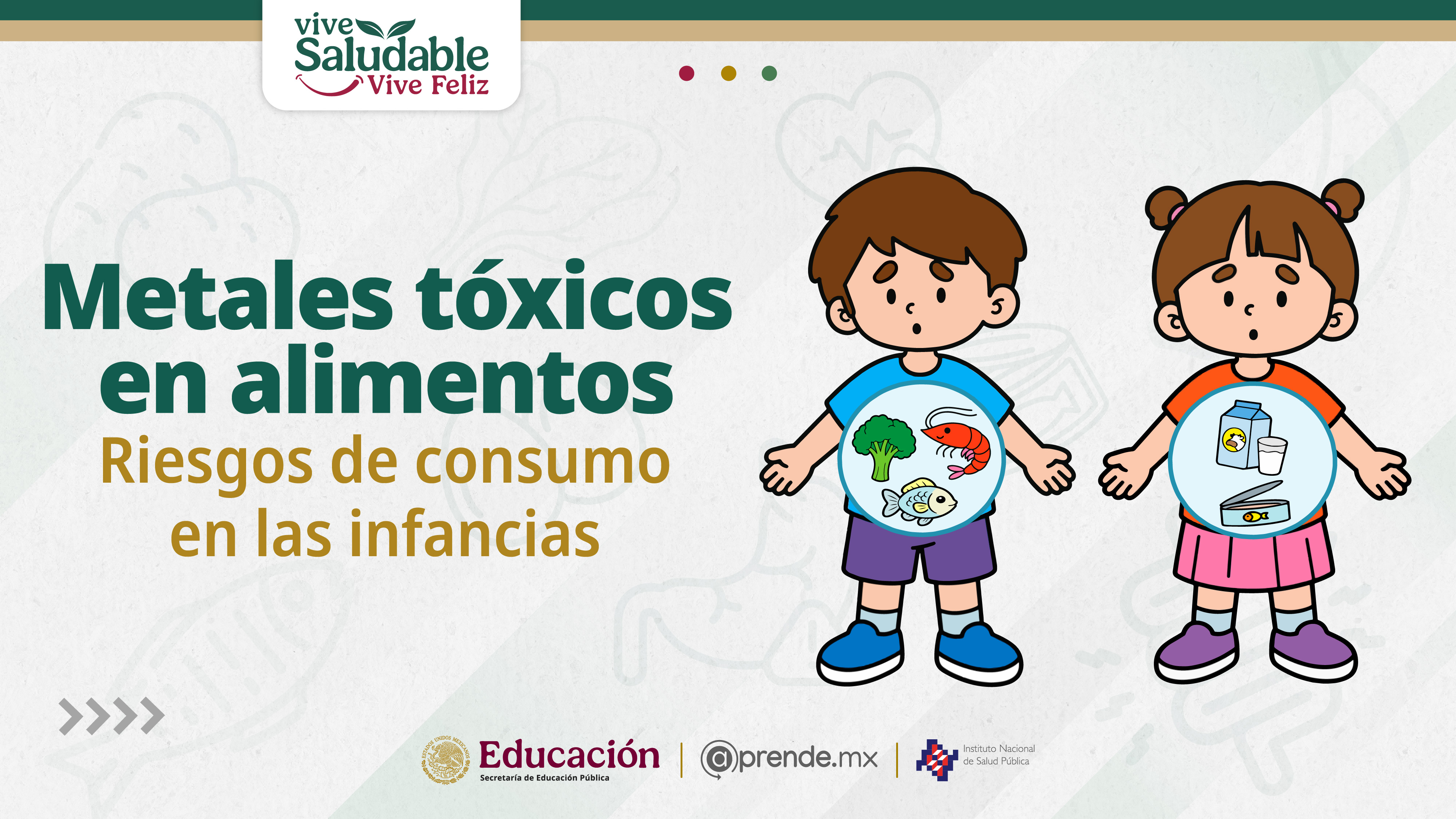Metales tóxicos en alimentos Riesgos de consumo en las infancias