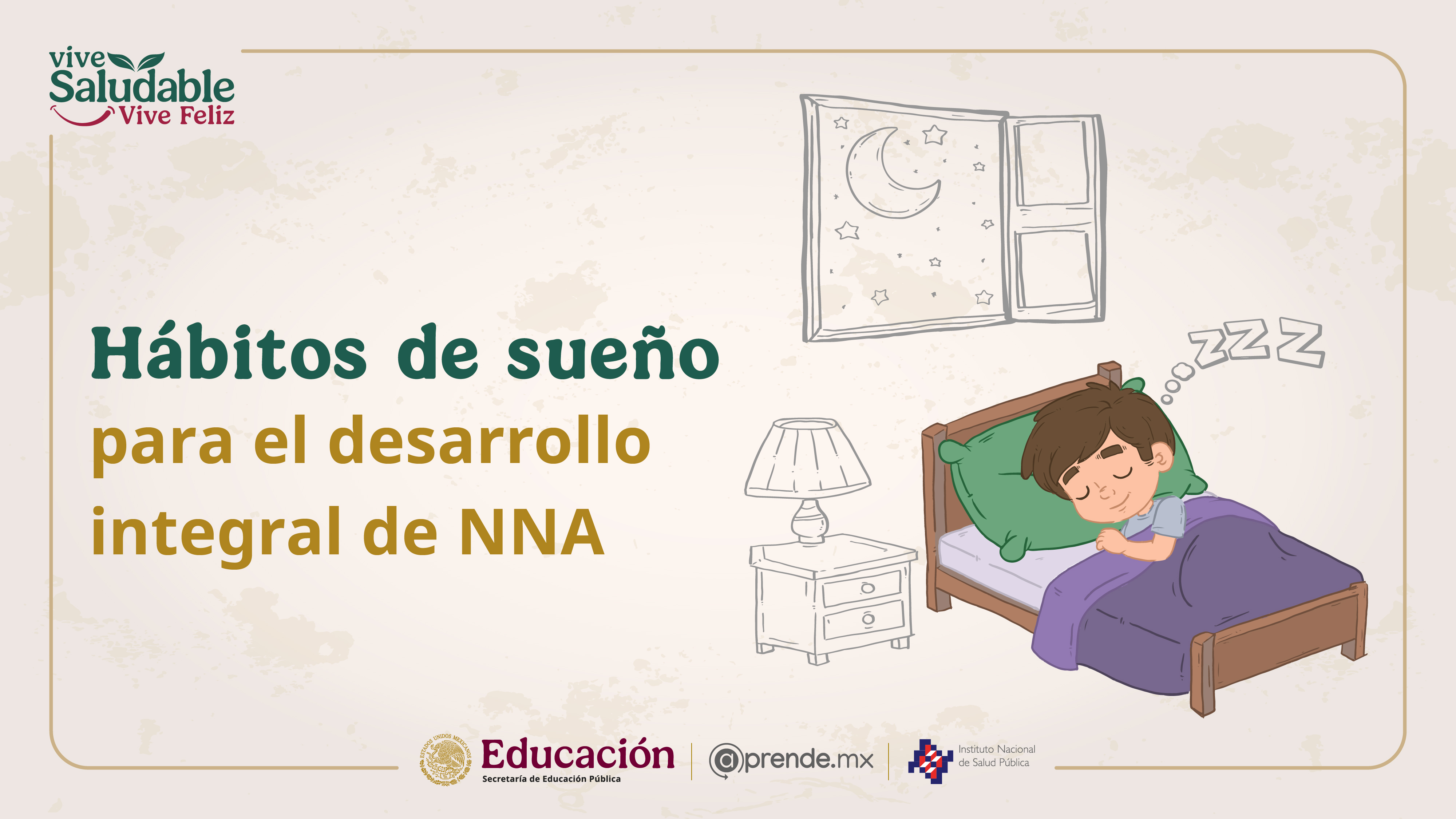 Hábitos de sueño para el desarrollo integral de NNA