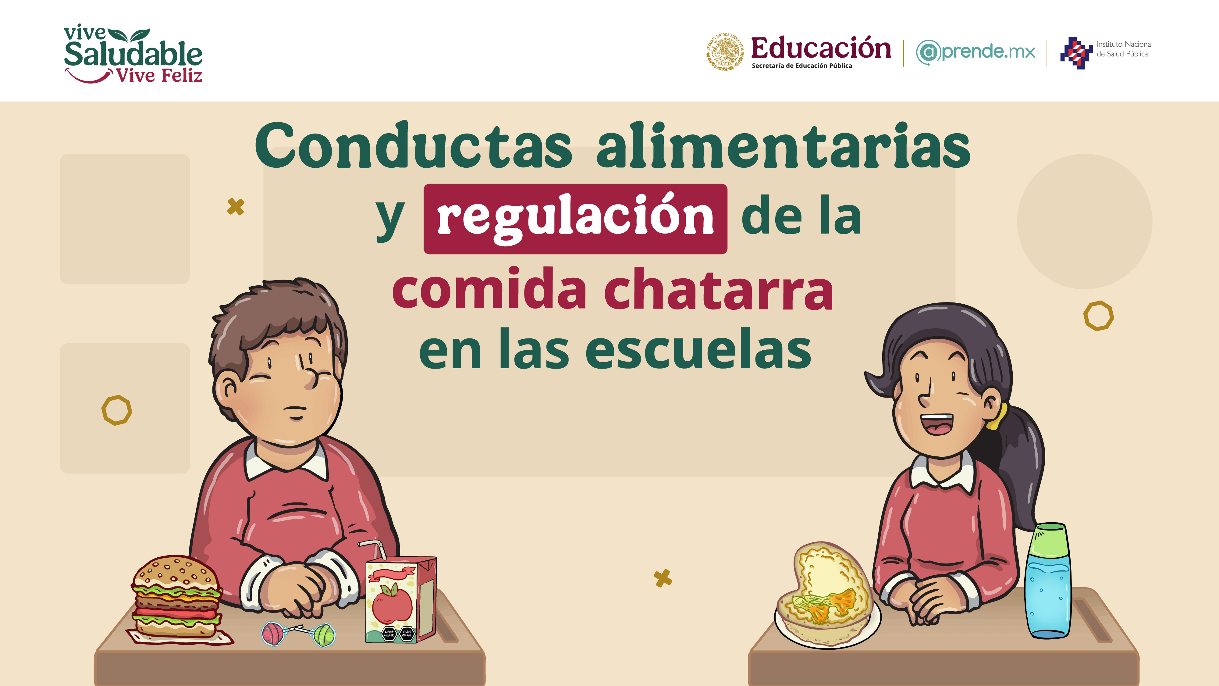 Conductas alimentarias y regulación de la comida chatarra en las escuelas