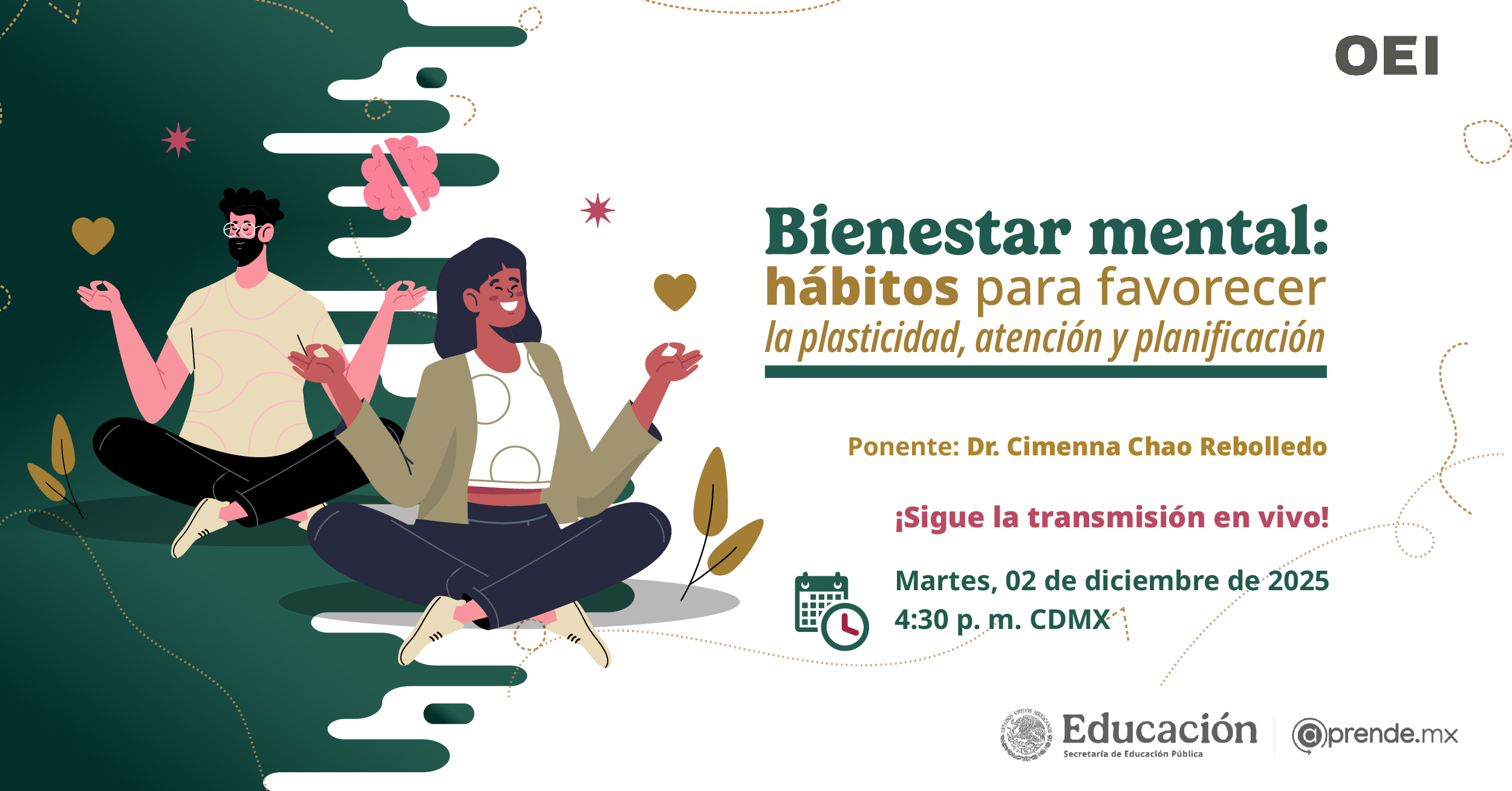 Bienestar mental: hábitos para favorecer la plasticidad, atención y planificación