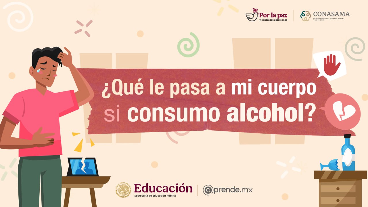 ¿Qué le pasa a mi cuerpo si consumo alcohol?